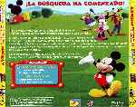 carátula trasera de divx de La Casa De Mickey Mouse - La Busqueda De La Casa De Mickey - V2