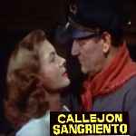 carátula frontal de divx de Callejon Sangriento