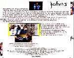 carátula trasera de divx de Johns