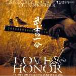 carátula frontal de divx de Love & Honor