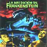 carátula frontal de divx de La Maldicion De Frankenstein - 1957