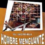 carátula frontal de divx de El Increible Hombre Menguante - V2
