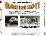 carátula trasera de divx de El Increible Hombre Menguante - V2
