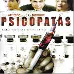 carátula frontal de divx de Psicopatas