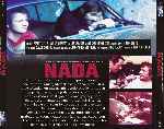 cartula trasera de divx de Nada - 1974