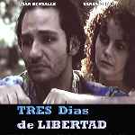 carátula frontal de divx de Tres Dias De Libertad