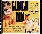 carátula trasera de divx de Gunga Din