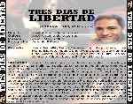 carátula trasera de divx de Tres Dias De Libertad - V2