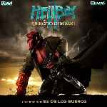 carátula frontal de divx de Hellboy 2 - El Ejercito Dorado - V2