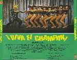 carátula trasera de divx de Viva El Champan