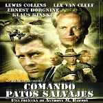 carátula frontal de divx de Comando Patos Salvajes