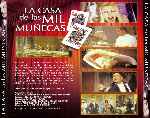 carátula trasera de divx de La Casa De Las Mil Munecas