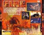 carátula trasera de divx de Fire - 2004