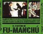 carátula trasera de divx de El Regreso De Fu-manchu