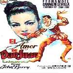 carátula frontal de divx de El Amor De Don Juan