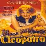 carátula frontal de divx de Cleopatra - 1934
