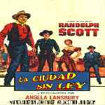 carátula frontal de divx de La Ciudad Sin Ley - 1955