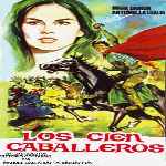 carátula frontal de divx de Los Cien Caballeros