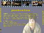 carátula trasera de divx de Pretextos