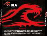 carátula trasera de divx de La Ola - 2008