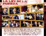 carátula trasera de divx de La Ley De La Fuerza