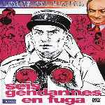 carátula frontal de divx de Seis Gendarmes En Fuga