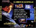 carátula trasera de divx de El Ultimo Starfighter