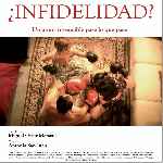 carátula frontal de divx de Infidelidad - 2007