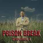 carátula frontal de divx de Prison Break - Temporada 04