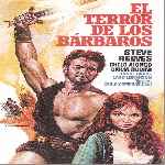 carátula frontal de divx de El Terror De Los Barbaros