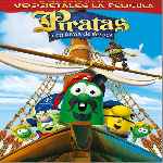 carátula frontal de divx de Veggietales - Piratas Con Alma De Heroes