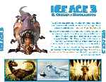 cartula trasera de divx de Ice Age 3 - El Origen De Los Dinosaurios