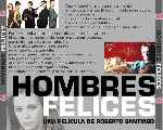 carátula trasera de divx de Hombres Felices