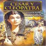 carátula frontal de divx de Cesar Y Cleopatra