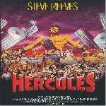 carátula frontal de divx de Hercules - 1958