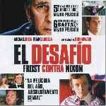 carátula frontal de divx de El Desafio Frost Contra Nixon
