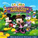 carátula frontal de divx de La Casa De Mickey Mouse - Detective Minnie