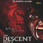 carátula frontal de divx de The Descent - Parte 2