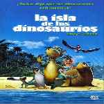 carátula frontal de divx de La Isla De Los Dinosaurios - 2002