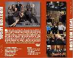 carátula trasera de divx de Boston Legal - Temporada 05