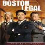 carátula frontal de divx de Boston Legal - Temporada 01