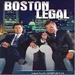 carátula frontal de divx de Boston Legal - Temporada 02