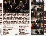 carátula trasera de divx de Boston Legal - Temporada 03