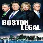 carátula frontal de divx de Boston Legal - Temporada 04