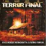 carátula frontal de divx de Terror Final