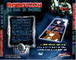 carátula trasera de divx de Robotech - La Saga De Macross
