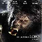 carátula frontal de divx de El Hombre Lobo - 2009 - V2