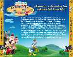 carátula trasera de divx de La Casa De Mickey Mouse - Aventuras De Colores