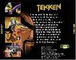carátula trasera de divx de Tekken - 1997