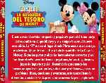 carátula trasera de divx de La Casa De Mickey Mouse - La Busqueda Del Tesoro De Mickey
